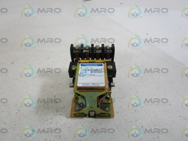 HOMEWOOD PRODUCTS CORP. CONTROL 10AMP 600V RELAY NH-22 *NEW NO BOX*