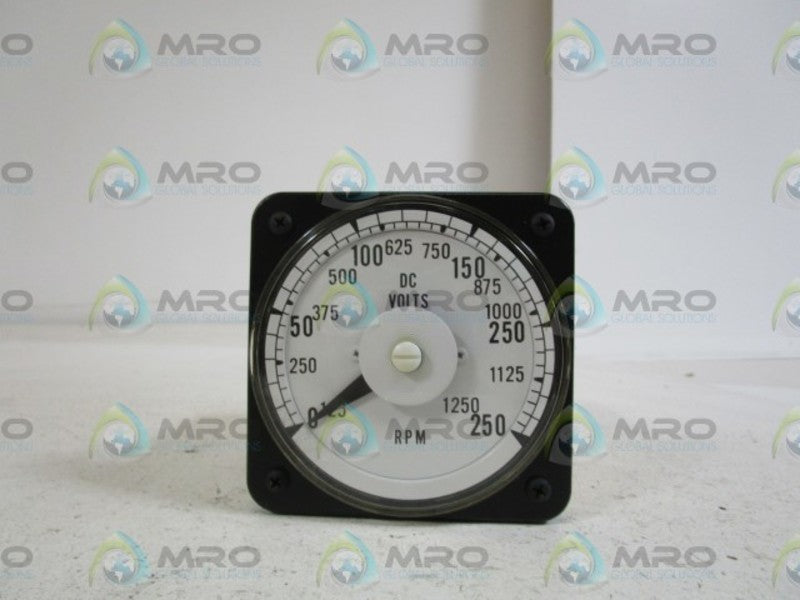 GENERAL ELECTRIC PANEL METER 0-250/125-1250 103111FAZZ  NSNP