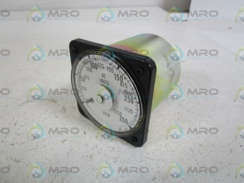 GENERAL ELECTRIC PANEL METER 0-250/125-1250 103111FAZZ  NSNP