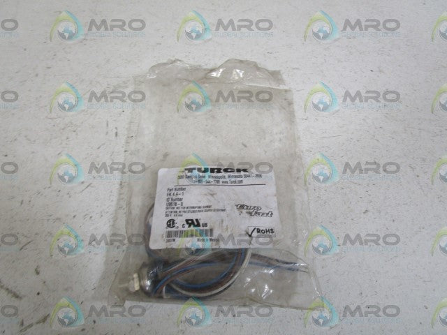 TURCK CORDSET FK 4.4-1 *NEW IN FACTORY BAG*