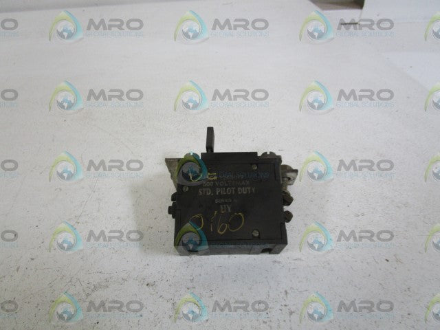 GENERAL ELECTRIC CR124G017 OVERLOAD RELAY (AS PICTURED) *USED*