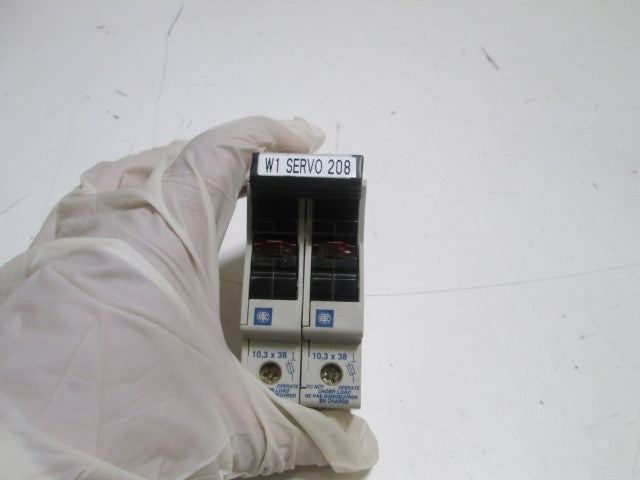 TELEMACANIQUE DF6-AB10 FUSE HOLDER *USED*