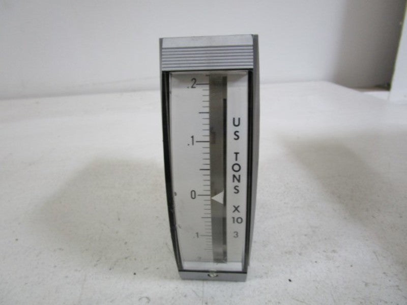 GENERAL ELECTRIC PANEL METER 12-0-.2 US TONS 180114RMEM1RCD  UNMP