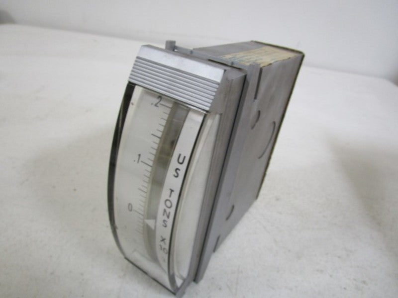GENERAL ELECTRIC PANEL METER 12-0-.2 US TONS 180114RMEM1RCD  UNMP