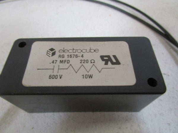 ELECTROCUBE .47 MFD 200OHMS RG1676-4  NSNP