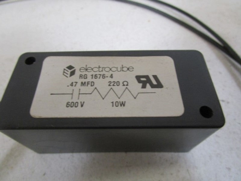 ELECTROCUBE .47 MFD 200OHMS RG1676-4  NSNP