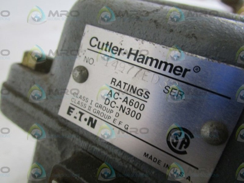 CUTLER HAMMER 14977ED32 UNMP