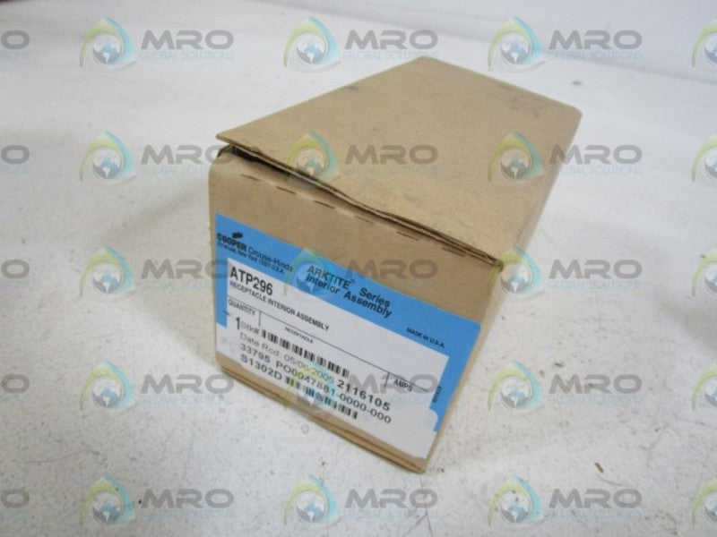 CROUSE-HINDS RECEPTACLE INTERIOR ASSEMBLY ATP296  NSMP