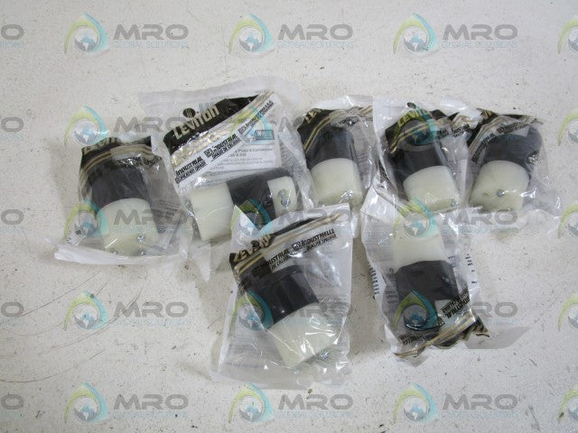 LOT OF 7 LEVITON CONNECTOR 5269-2 *NEW IN BOX*
