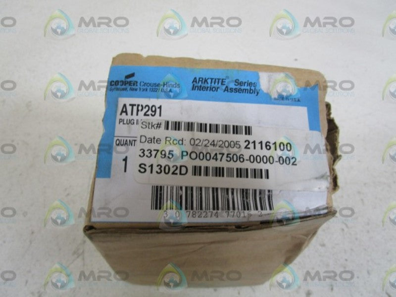 CROUSE-HINDS PLUG REPLACEMENT ATP291  NSMP