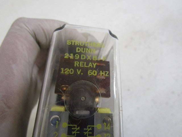 STRUTHERS-DUNN 219DXBP RELAY 120V *NEW IN BOX*