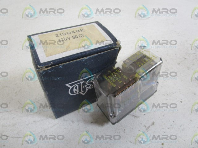 STRUTHERS-DUNN 219DXBP RELAY 120V *NEW IN BOX*