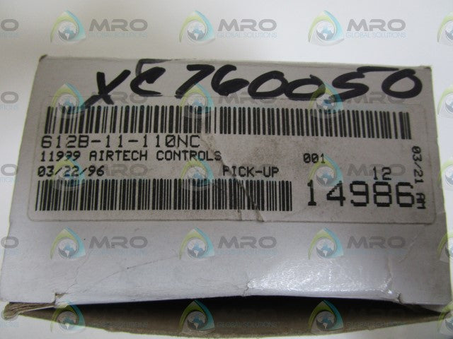 MAC VALVE 612B-11-110NC *NEW IN BOX*