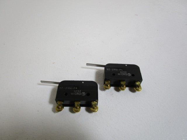LOT OF 2 MICROSWITCH LIMIT SWITCH BZ-2RM-P4 *NEW IN BOX*