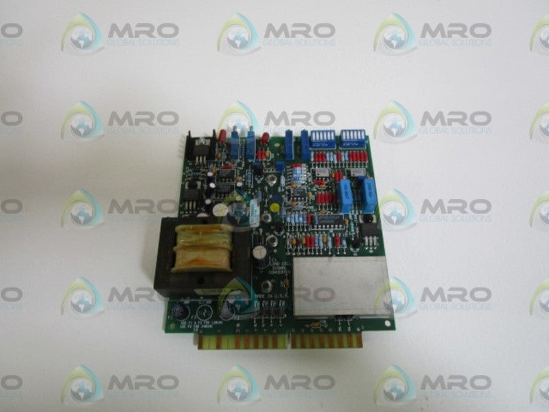 METTLER TOLEDO A90133000A LOAD CELL SIGNAL CONVERTER *USED*