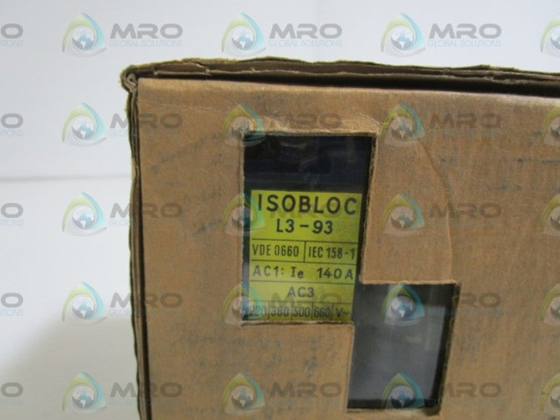 CALOR-EMAG ISOBLOC L3-93  NSMP