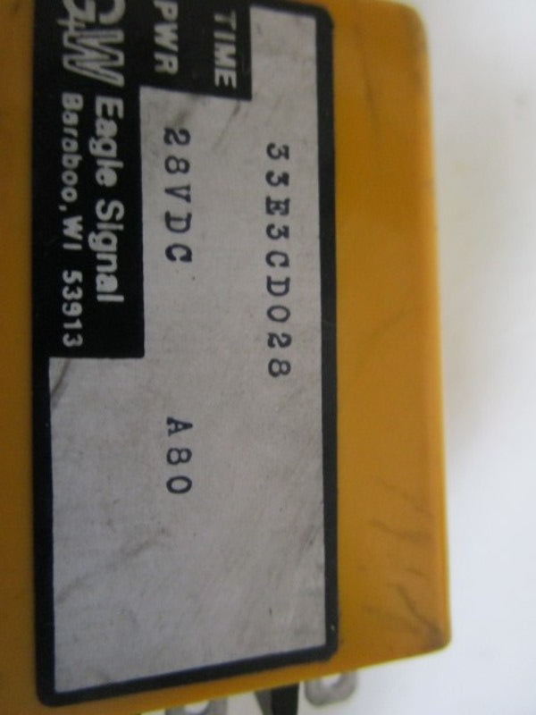 EAGLE SIGNAL TIMER 28VDC 33E3CD028  UNMP