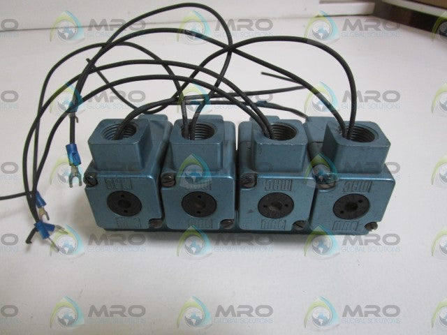 LOT OF 4 MAC VALVE 257B-111CAAA *USED *