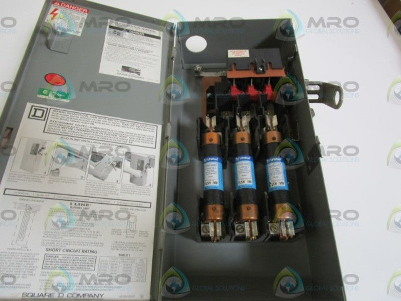 SQUARE D BUSWAY SWITCH PQ3610G *NEW NO BOX*