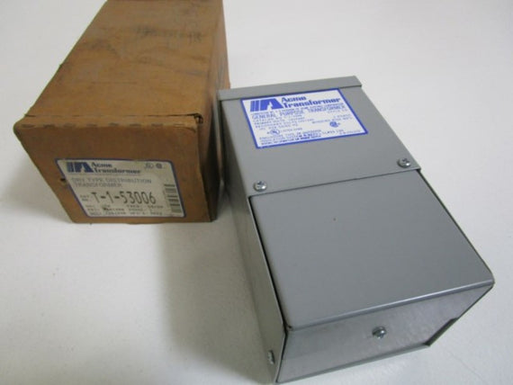 ACME T-1-53006 TRANSFORMER 240/480V * NEW IN BOX *