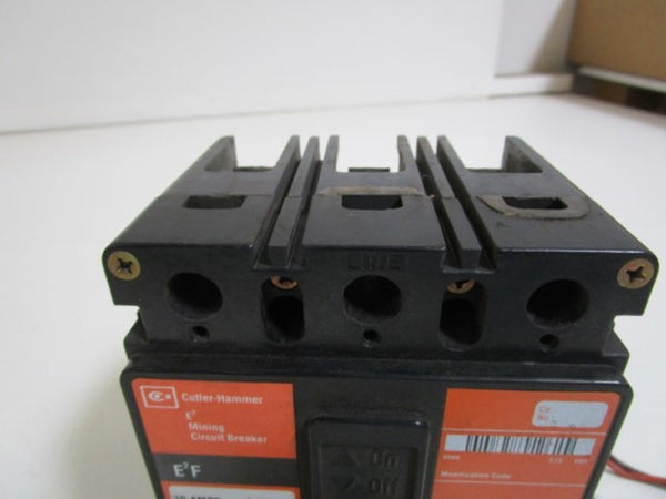 CUTLER-HAMMER CIRCUIT BREAKER E2F070MMU62  UNMP