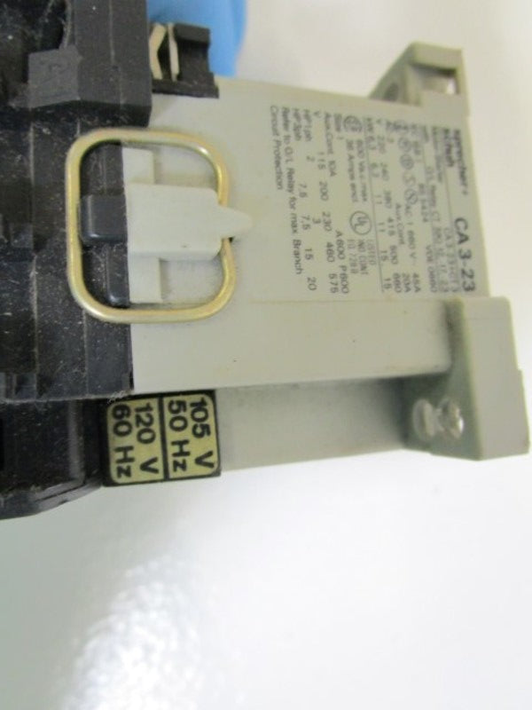 SPRECHER+SCHUH CONTACTOR 105/120V CA3-23-10 W/ CS3-P *USED*