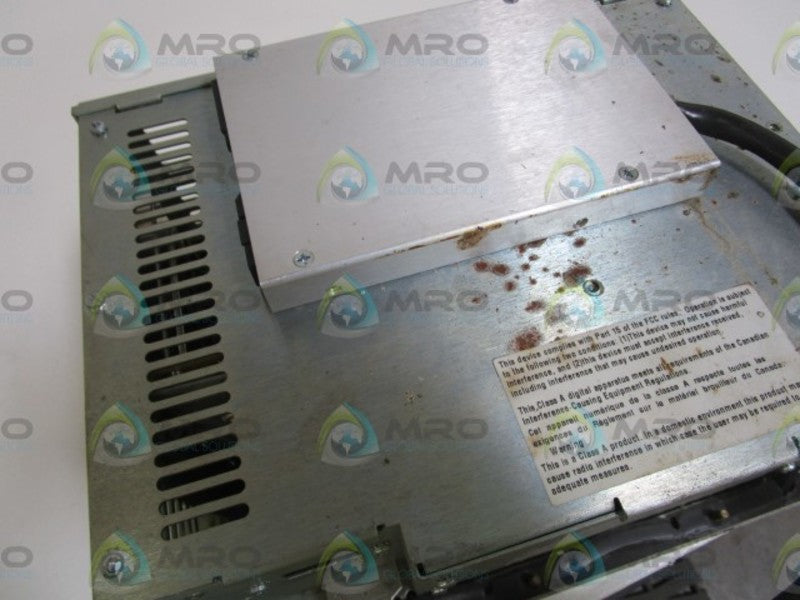 XYCOM 9460 OPERATOR INTERFACE PANEL 9460-01001020011004 (RUST) *USED*