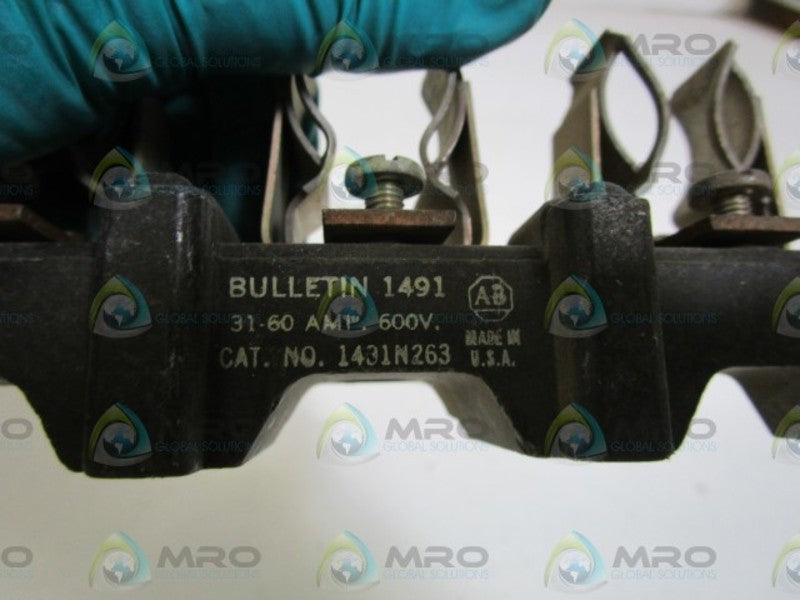 INDUSTRIAL SPARE PART FUSE BLOCK 1491N263  UNMP
