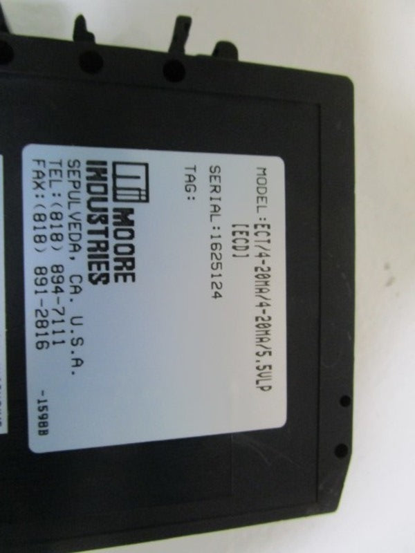 MOORE ECT/4-20MA/4-20MA/5.5VLP[ECD] SIGNAL ISOLATOR CONVERTER NSNP