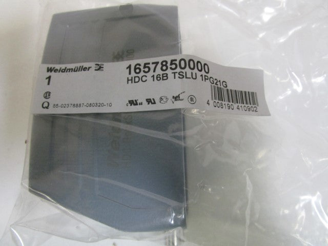 LOT OF 4 WEIDMULLER HOOD 1657850000 *NEW IN BOX*