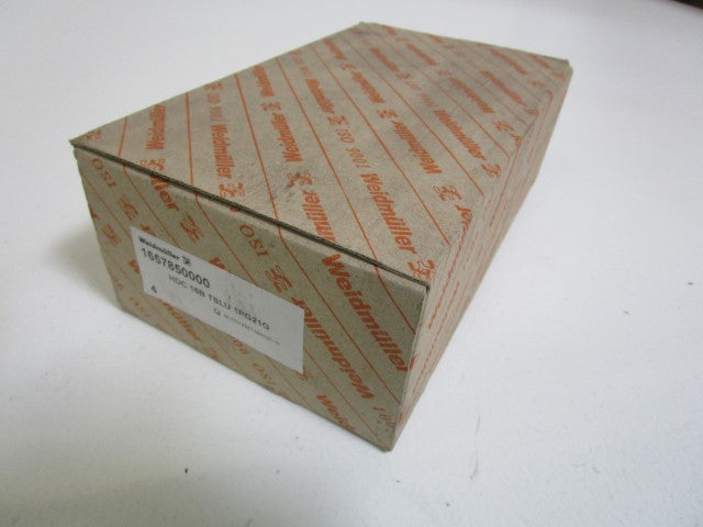 LOT OF 4 WEIDMULLER HOOD 1657850000 *NEW IN BOX*