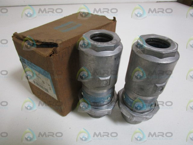 LOT OF 2 CROUSE-HINDS PLUG APJ3475 *NEW IN BOX*