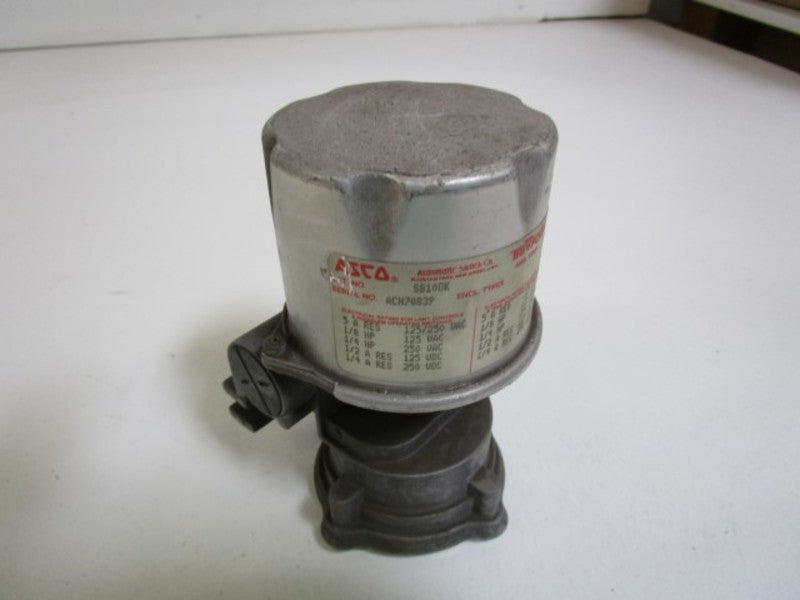 ASCO PRESSURE/TEMPERATURE SWITCH SB10DK  NSNP
