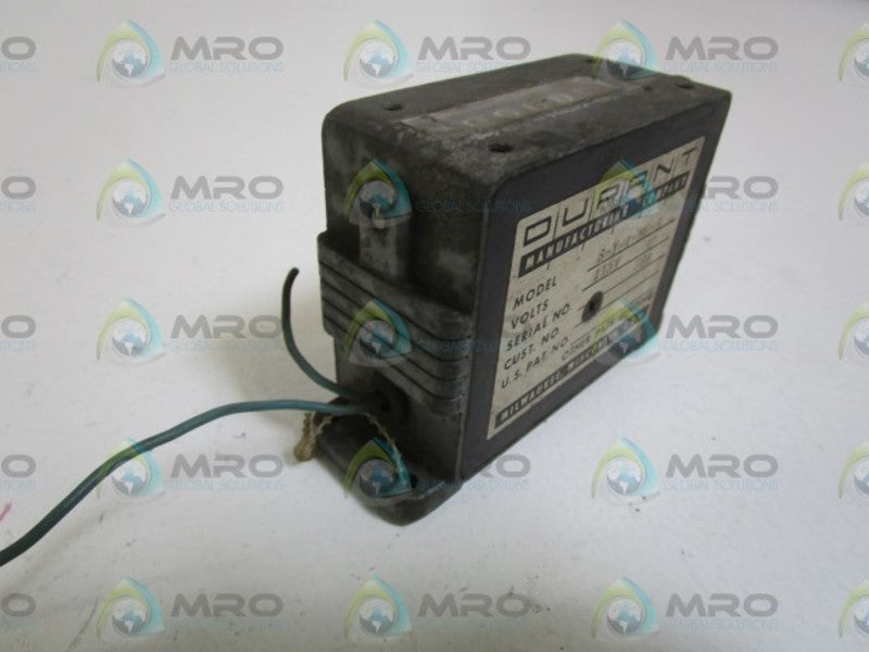 DURANT 115V PANEL MOUNT COUNTER 6-Y-1-MF-S  UNMP