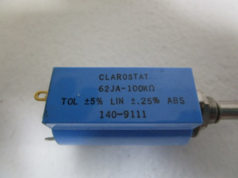 CLAROSTAT POTENTIOMETER 62JA-100K  NSNP