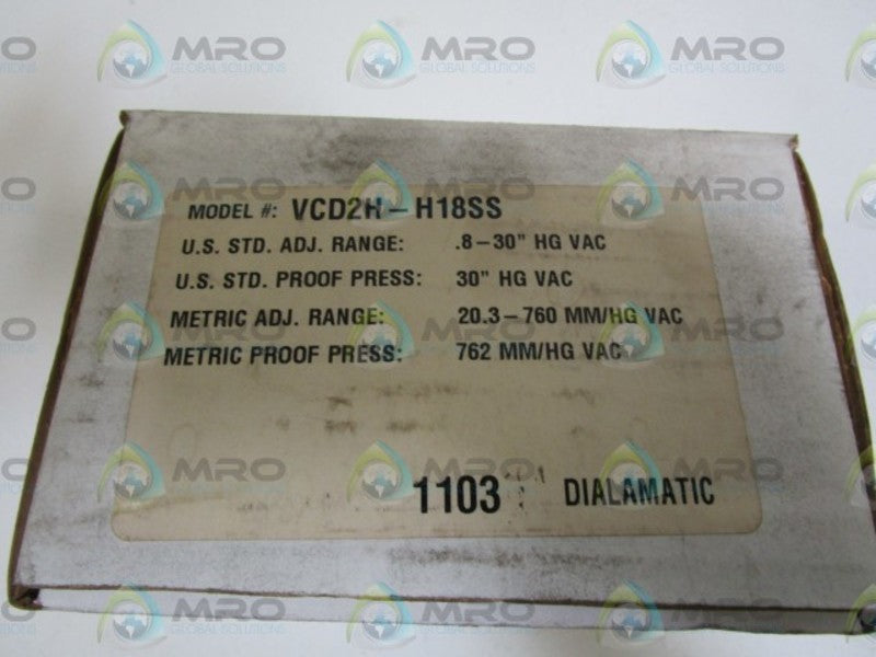 BARKSDALE VCD2H-H18SS  NSMP