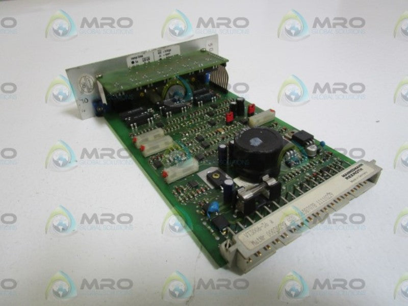 REXROTH AMPLIFIER CARD VT3006-36a *USED*