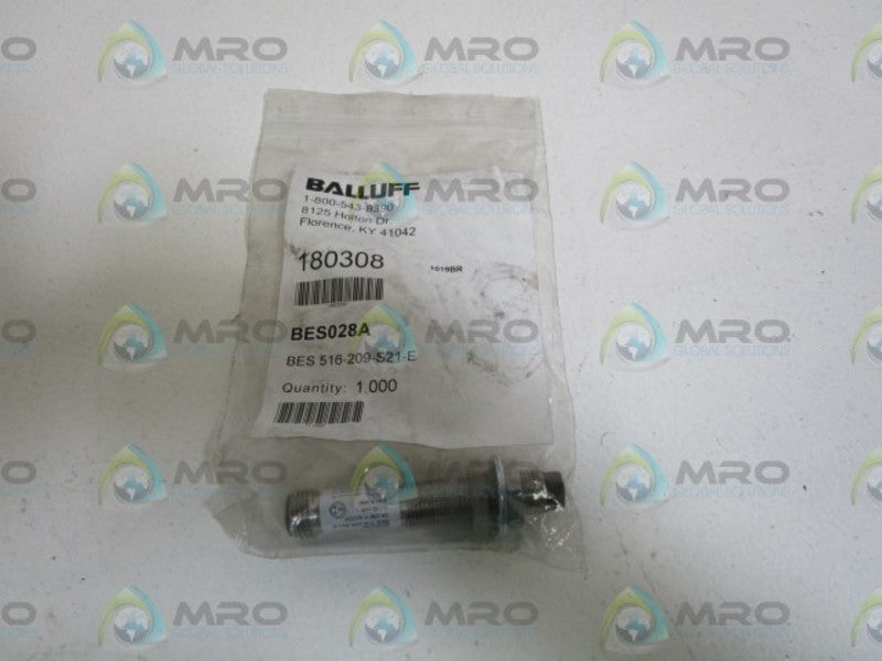 BALLUFF PROXIMITY SENSOR BES516-209-S21-E * NEW IN BAG *