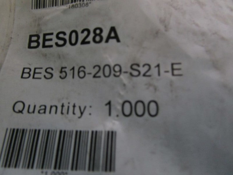 BALLUFF PROXIMITY SENSOR BES516-209-S21-E * NEW IN BAG *