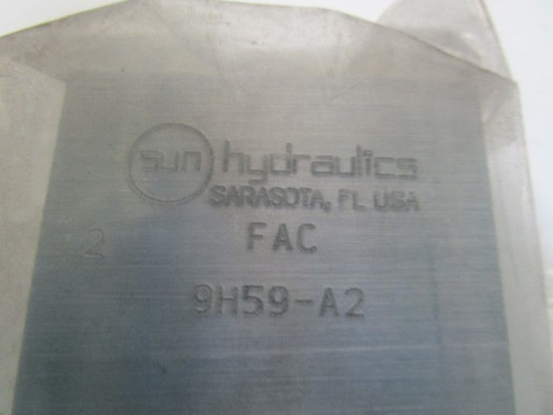 SUN HYDRUALICS MANIFOLD FAC *NEW IN BOX*