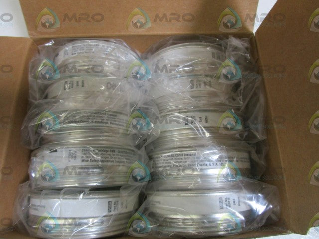 LOT OF 10 MSA CHEMICAL CARTRIDGES 459316 *NEW IN BOX*