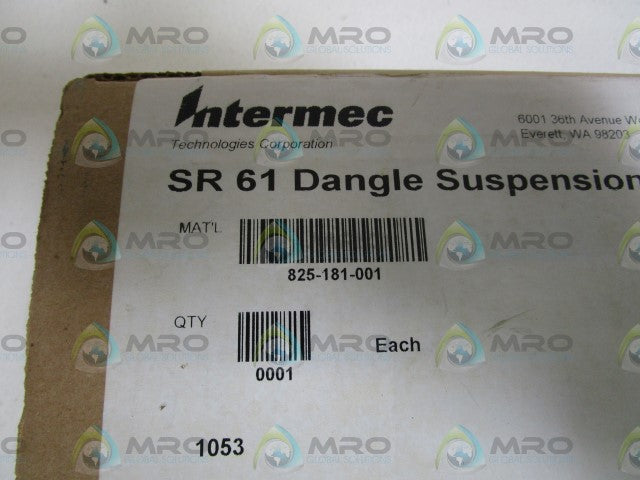 INTERMEC SR 61 DANGLE SUSPENSION 825-181-001 *FACTORY SEALED*