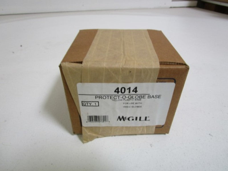 MC GILL YELLOW PLASTIC BASE 4014 *FACTORY SEALED*