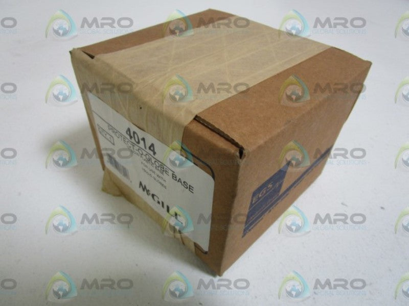 MC GILL YELLOW PLASTIC BASE 4014 *FACTORY SEALED*