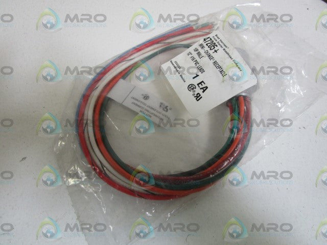 BRAD HARRISON 10P MALE RECEPTACLE 47205+ * NEW IN FACTORY BAG *