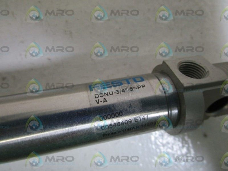 FESTO CYLINDER DSNU-3/4"-5"-PPV-A  NSNP