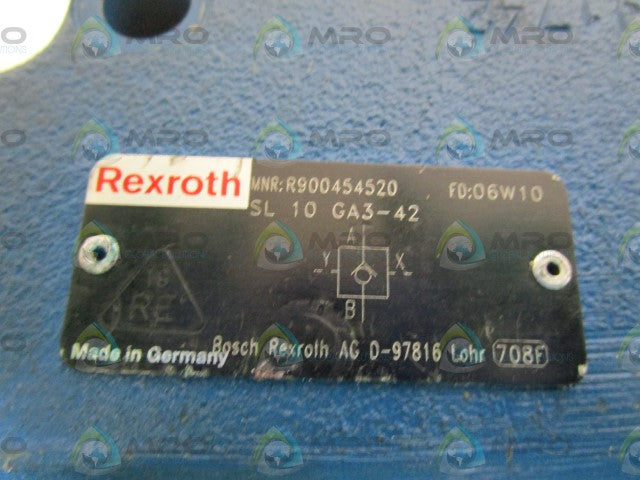 REXROTH HYDRUALIC VALVE R900454520 *NEW NO BOX *