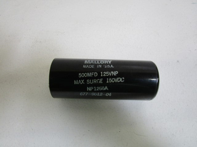 MALLORY NP1255A CAPACITOR *NEW IN BOX*