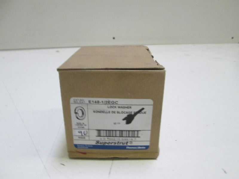 LOT OF 90 THOMAS & BETTS LOCK WASHER E148-1/2EGC  NSMP