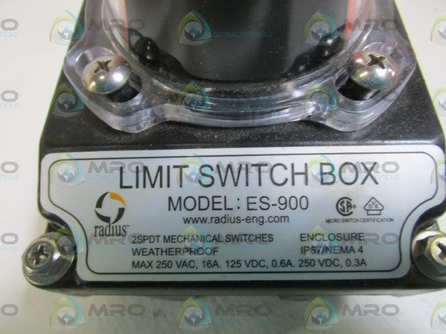RADIUS LIMIT SWITCH BOX ES-900 *NEW NO BOX*
